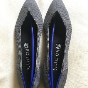 Rothy's The Point - Cloud Grey Birdseye [New]